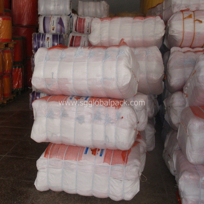 Packaging Fruits PE Plastic Raschel Mesh Bags