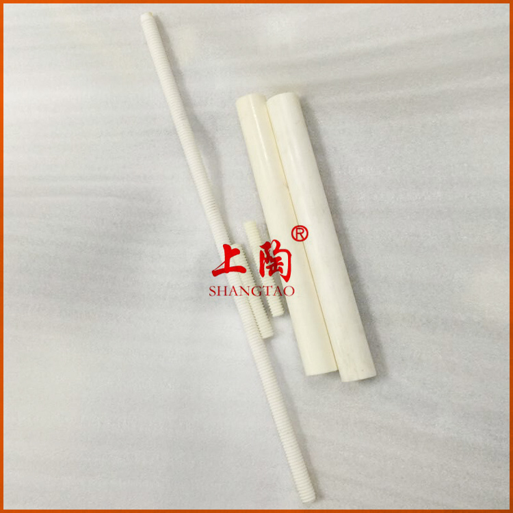 High Temperature Insulation 99.7% 99% Al2O3 Ceramic Alumina Tubes in Industrial Tube Furnace or Thermocouple Protection