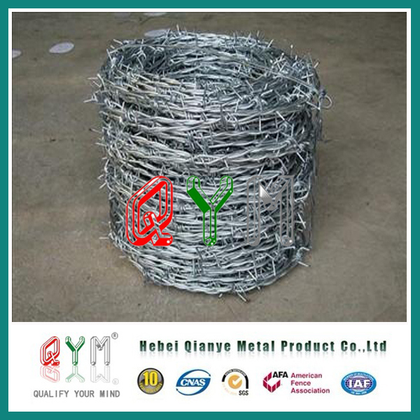 Barbed Wire/ Galvanized Barbed Wire/China ISO Certificated Barbed Wire