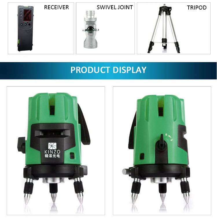 Measuring Instruments Modular Laser Level 4V1h with High Strong Green Line