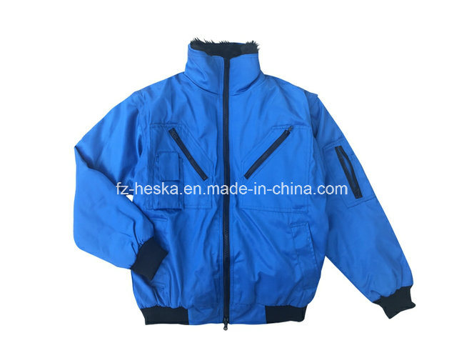 Winter Detachable Sleeve Custom Bomber Jackets