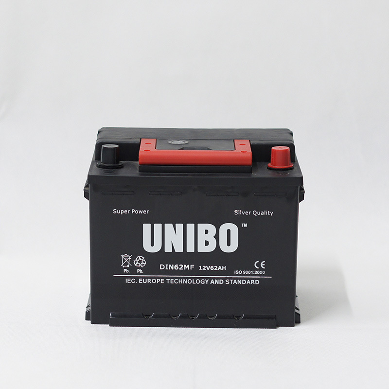 DIN62 12V62ah High Performance Maintenance Free Car Battery