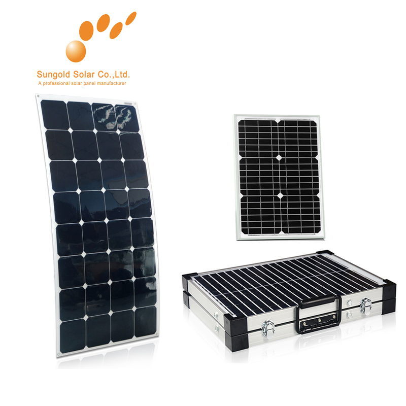 High Efficiency 5W to 320W Solar Panel with Solar World Cells