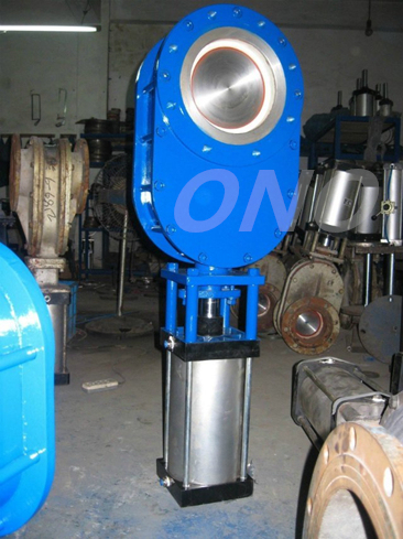 Pneumatic Ceramics Flange Type Butterfly Valve Hard Seat or Soft Seat