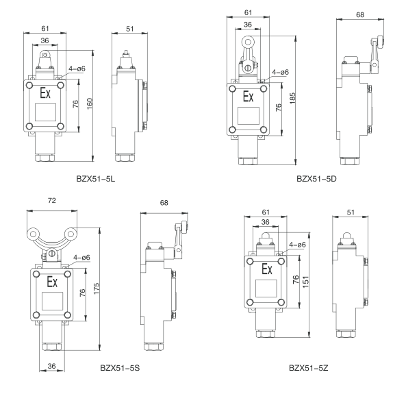 Explosion Proof Quality Limit Switch