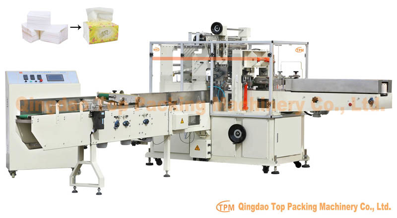 Full Automatic Soft Facial Tissue Paper Packing Machine