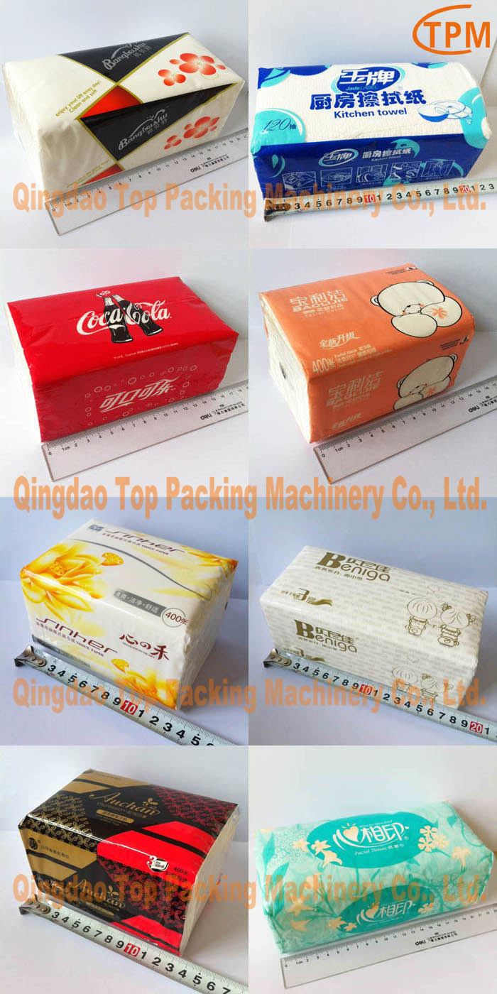 Full Automatic Soft Facial Tissue Paper Packing Machine