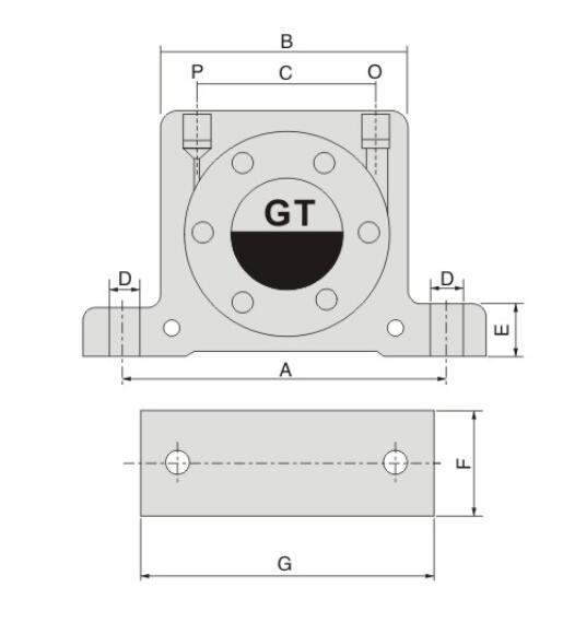 Gt-13 Ball Type Oscillator Pneumatic Vibrator for Pipeline