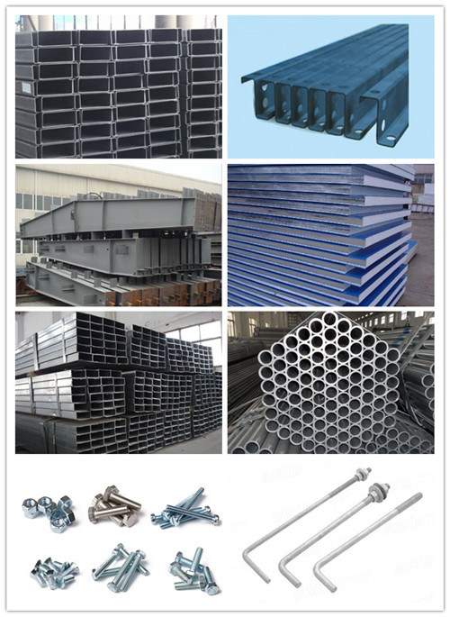 Prefab Steel Frame Building and Steel Structure Contraction Building