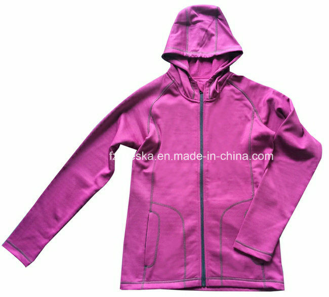 Ladies Powerstretch Jacket Hooded Sweatshirt