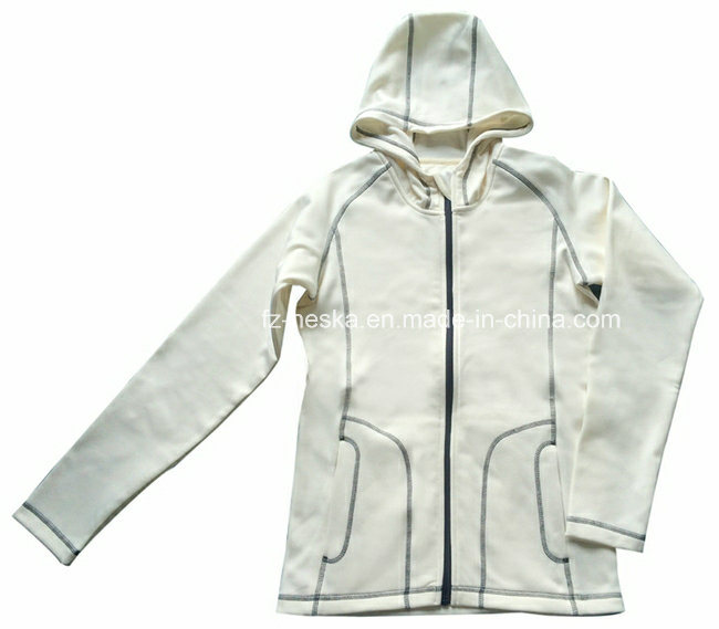 Ladies Powerstretch Jacket Hooded Sweatshirt