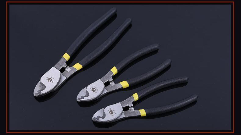 Cable Wire Pliers for Electrician, Manual Cable Cutters