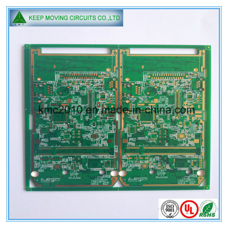 Double Sided Fr4 PCB Immersion. Gold Finish with 2oz Copper