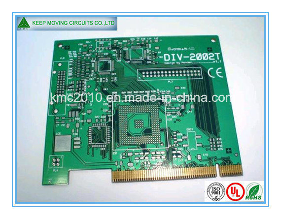 Green Solder Mask Multilayer 10-Layers PCB