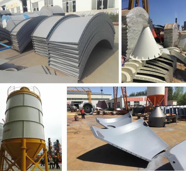 Snc50 Customized Easy Assemble Sheet Cement Silo for Sale