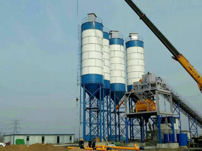 Snc50 Customized Easy Assemble Sheet Cement Silo for Sale