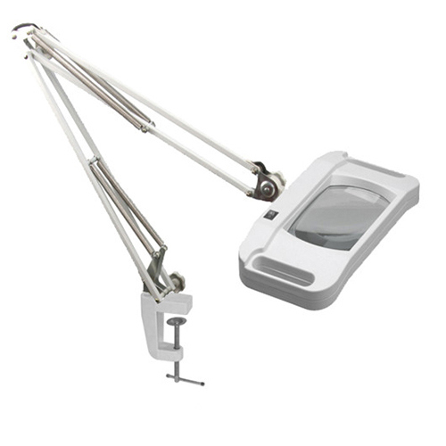 Cleanroom LED Table Clamp Magnifying Lamp