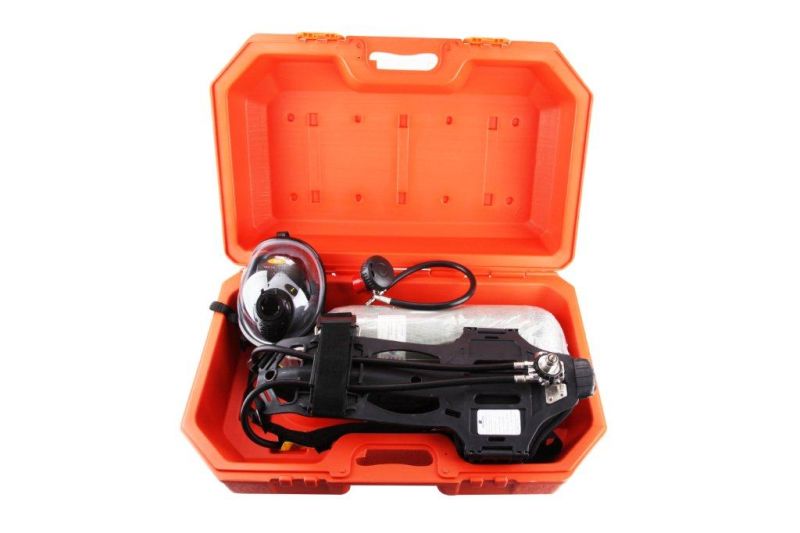 Fire-Fighting Personal Safety Tool 6.8 Lither Carbon Fiber Tank Breathing Apparatus