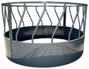 Cattle Galvanized Round Bale Feeder