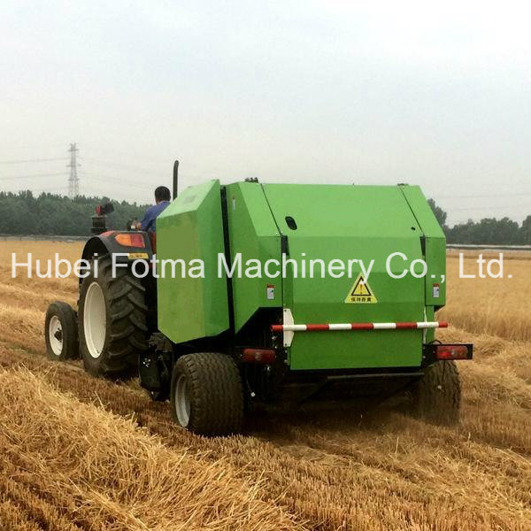 Tractor Straw Round Baler Machine with Net Package, Straw Round Baler