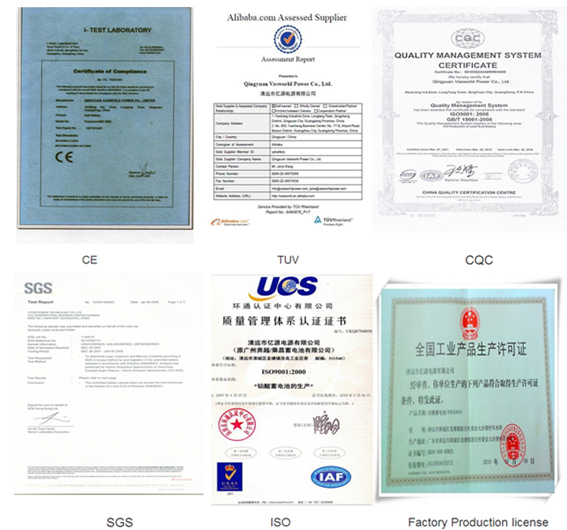 Sealed Lead Acid (SLA) Maintance Free Battery for Electric Tricycle