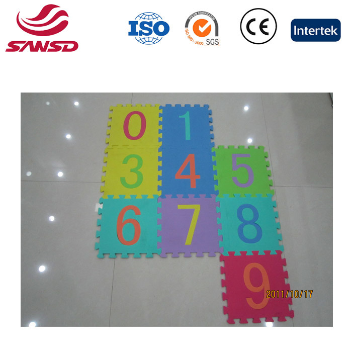 Letters & Numbers Puzzle Play Mat 36 Tiles EVA Foam Mat