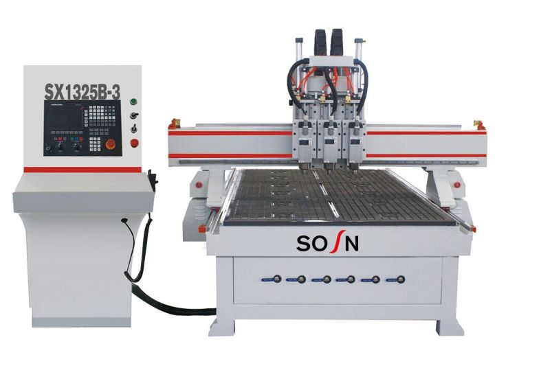 Sosn Woodworking Carving Machine CNC Router (SX1325B-3)