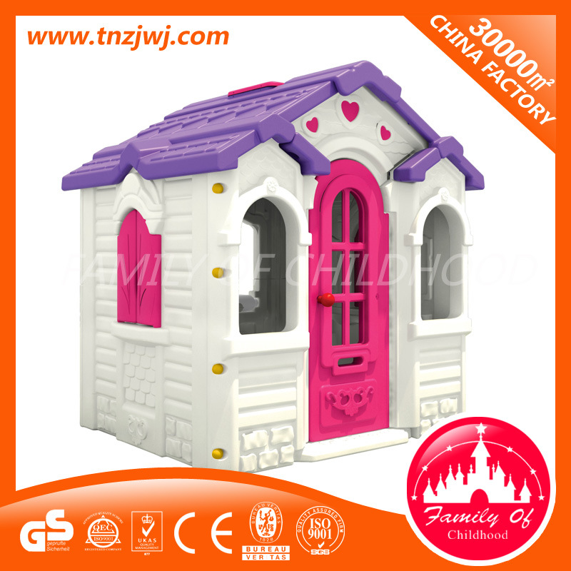 Ce Certificated Preschool Plastic Doll House Mini Playground Toy