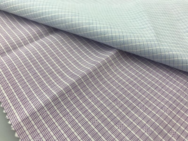 Yarn Dyed Cotton Tencel Silk Blended Fabric-Lz8263