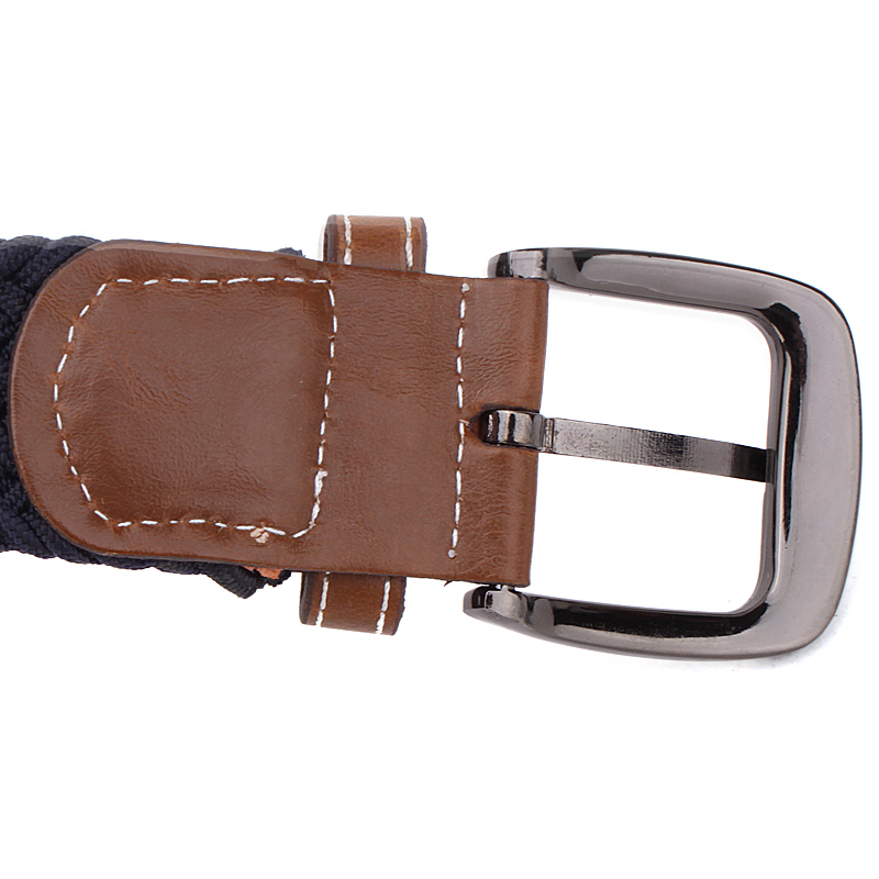 Leather Unisex Knitted Elastic Braid Belt (RS-131257B)