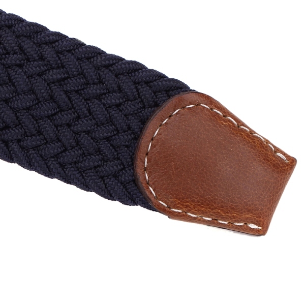 Leather Unisex Knitted Elastic Braid Belt (RS-131257B)