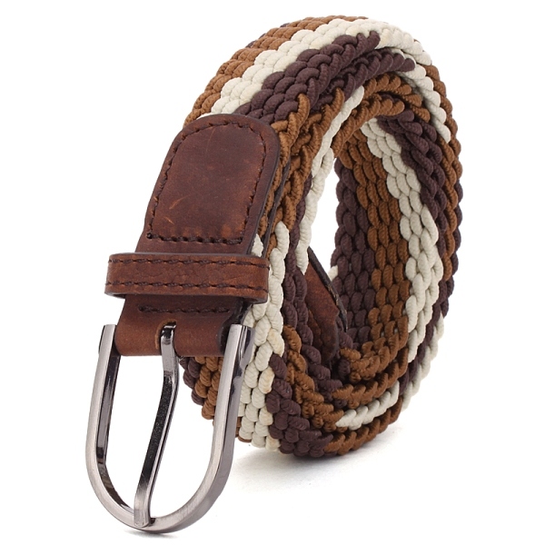 Braided Elastic Man Knitted Belts (SR-1312578B)