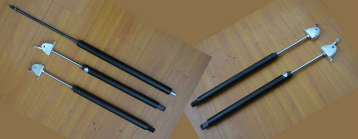 Excellent Steel Gas Lift Springs Nitrogen Gas Spring Gas Lift Springs Gas Struts with Kinds of End Fitting Made in China