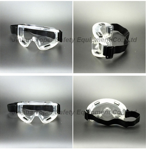 Large View Size Polycarbonate Lens Safety Goggles (SG142)