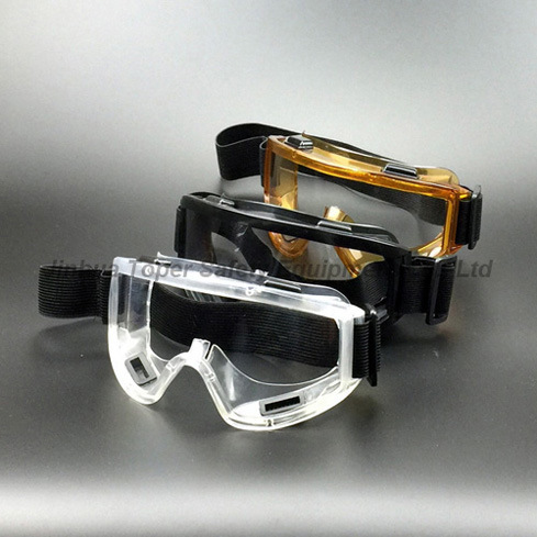 Large View Size Polycarbonate Lens Safety Goggles (SG142)