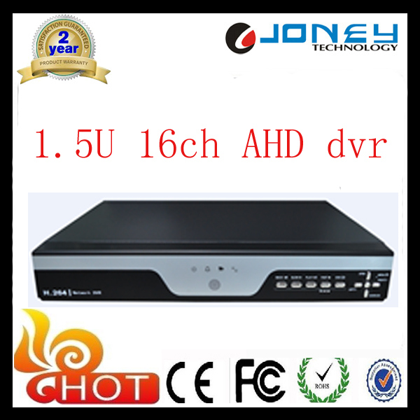 16 Channel Stand Alone CCTV DVR for Ahd Cameras