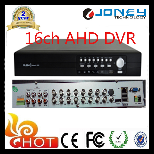 16 Channel Stand Alone CCTV DVR for Ahd Cameras