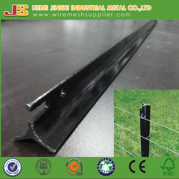 New Zealand Steel Field Fence Y Post Black Bitumen Star Pickets