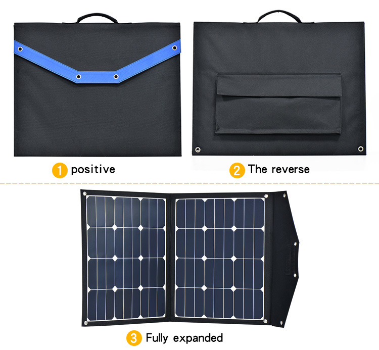 Portable Solar Panel Charger 80W Sunpower Flexible Series