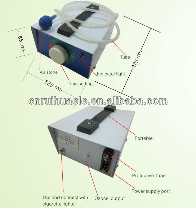 Hot Sales Adustable Corona Medical Ozone Generator for Air