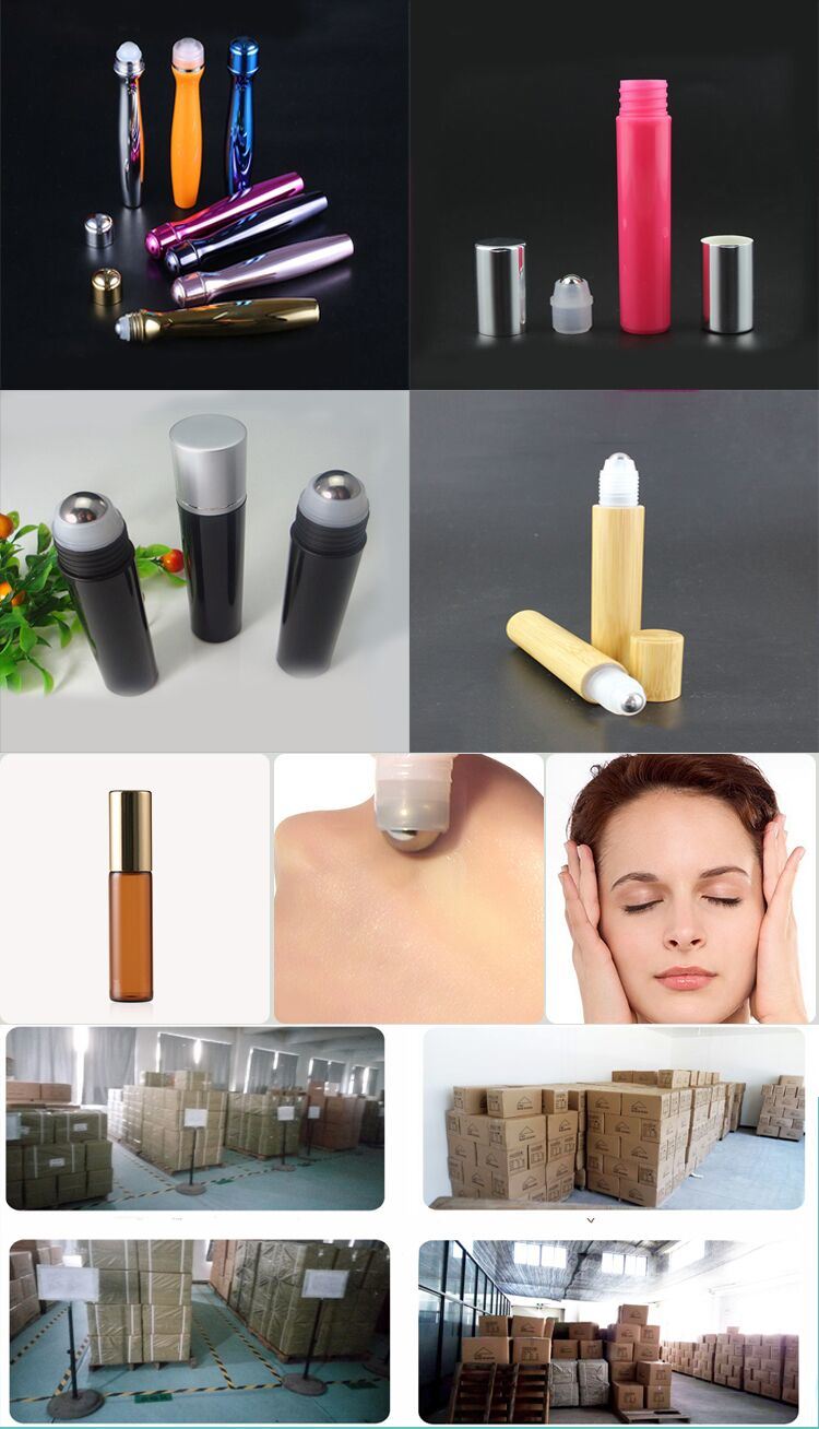 Fashion Plastic Bamboo Roll on Bottle Eye Cream Bottle 15ml (NRB17)