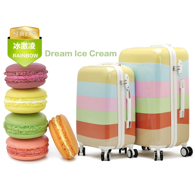 Travel Luggage ABS+PC PC Beauty Travel Case Trolly Suitcase