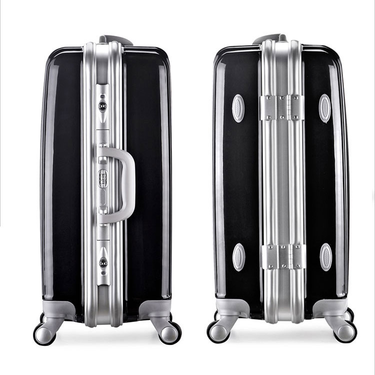 New Unique fashion 100% Polycarbonate PC Trolley Luggage