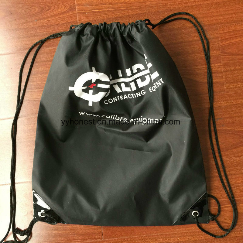 Custom Cheap Polyester Backpack Promotional Drawstring Bag