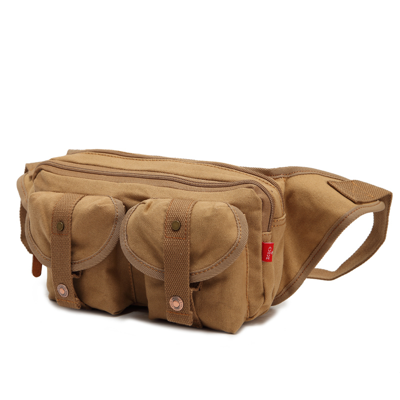 Canvas Waist Pouch Waist Belt Bag Waist Bag (RS-H9136)