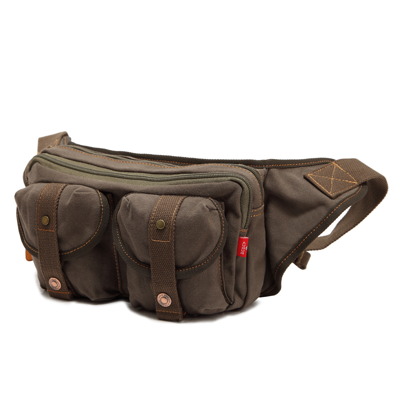 Canvas Waist Pouch Waist Belt Bag Waist Bag (RS-H9136)