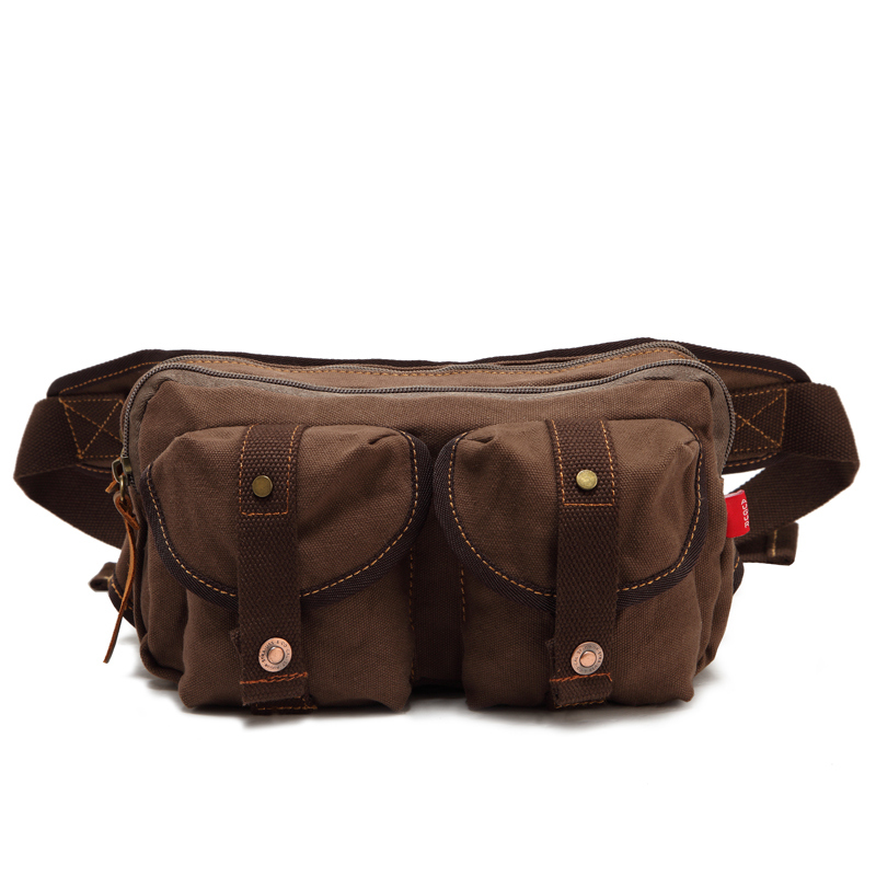 Canvas Waist Pouch Waist Belt Bag Waist Bag (RS-H9136)