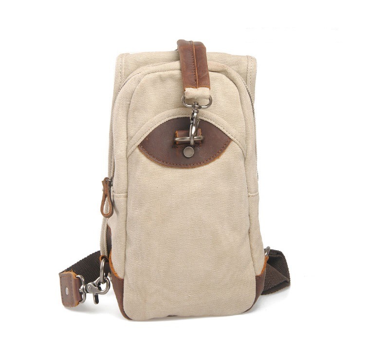 Washed Canvas Waist Bag Chest Bag (RS-897)