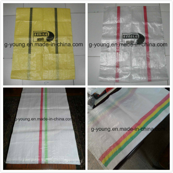 Color Printing Woven Bag 25kg Rice Bag for Sale