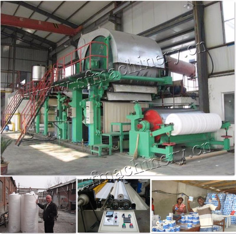 Automatic Waste Paper Recycling Machine Production Line